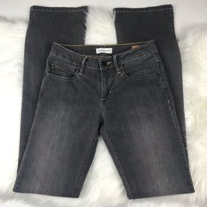 Pilcro and the Letterpress Slim Boot Gray Jeans